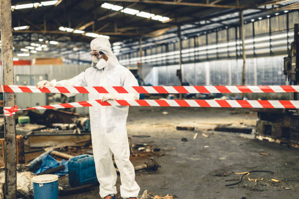 Professional Biohazard technician working in Greenwood, IN